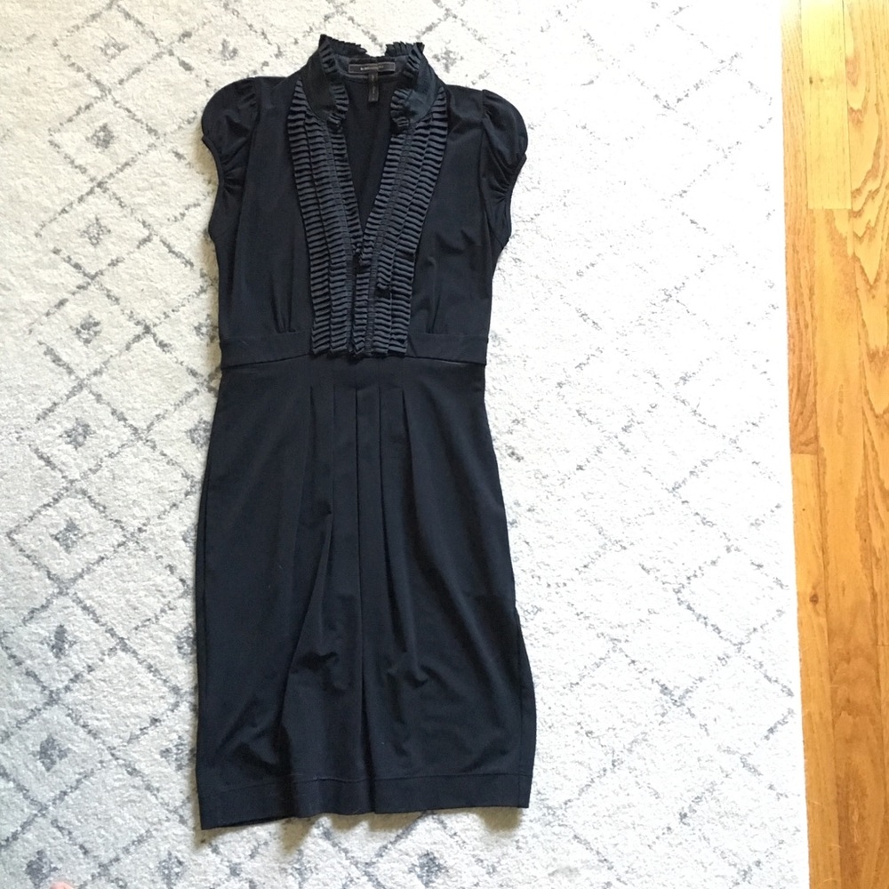 BCBG maxazria black cocktail dress xs